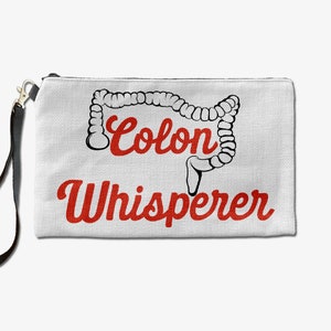 Colon Whisperer Makeup Bag, Makeup Lover Cosmetic Bag, Toiletry Bag, Birthday Gift For Her, Makeup Bag For Women, Christmas Gift Bag