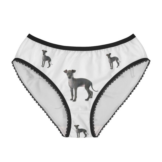Puppy Italian Greyhound Panties, Puppy Italian Greyhound Underwear, Briefs,  Cotton Briefs, Funny Underwear, Panties for Women -  Canada