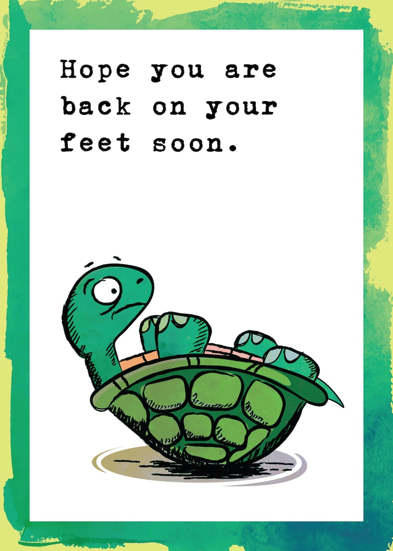 Funny Get Well Card Printable Free