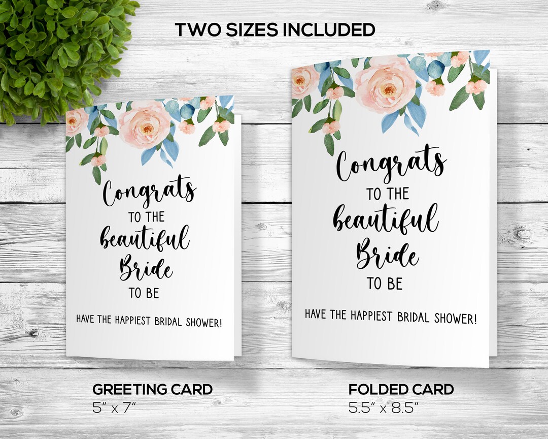 Funny Printable Bridal Shower Card, Quarantine Downloadable Bridal ...