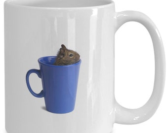 Degu in a mug mug, Degu in a mug coffee cup, Degu in a mug kitchen decor, Funny mug, Gift idea, Coffee mug, Coffee cup, Birthday gift