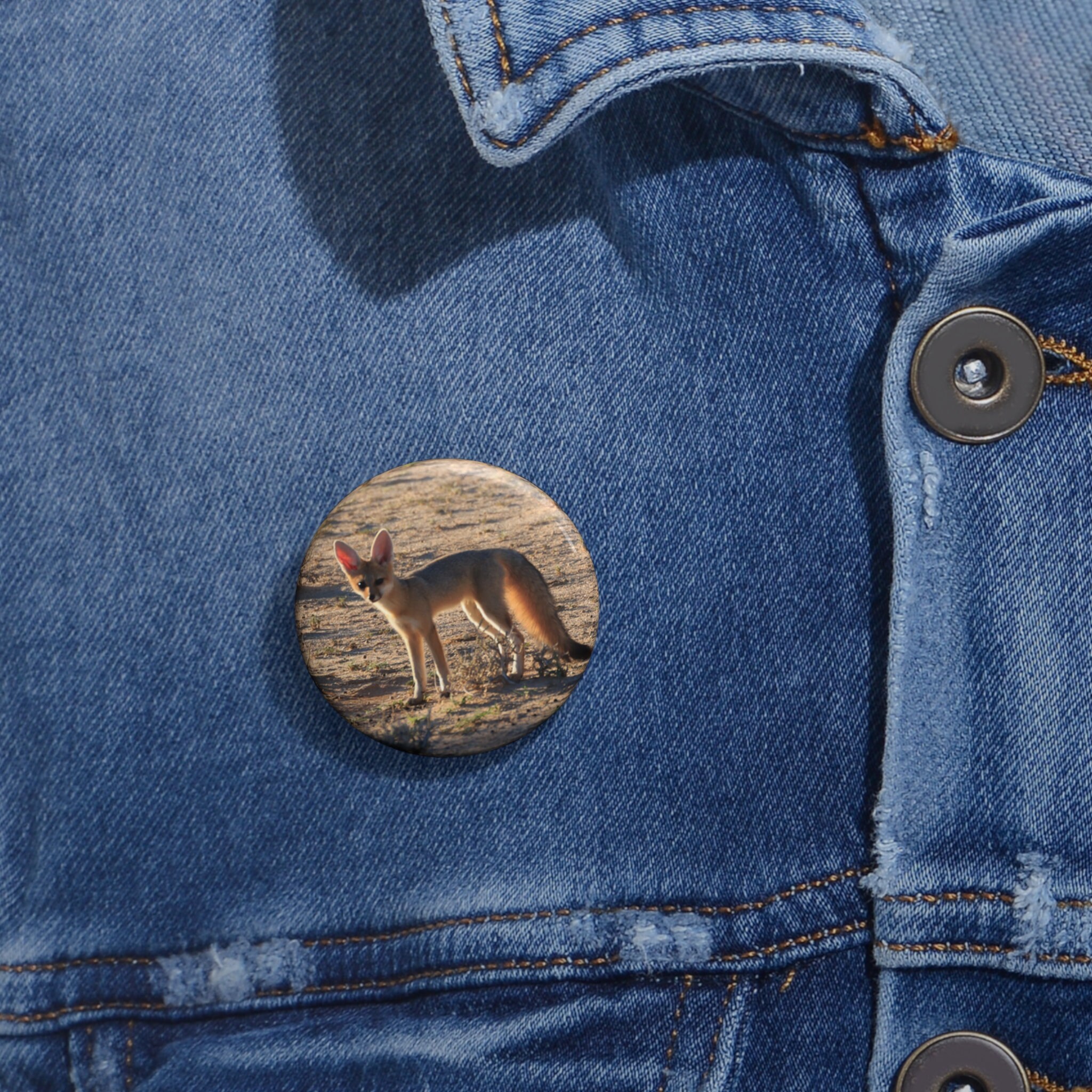Fox Pin, Fox Button, Button Set, Lapel Pin, Hat Pin, Enamel Pins, Lapel ...