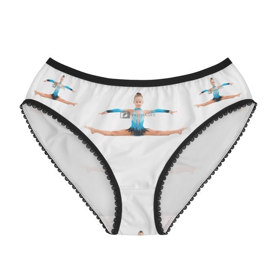 Gymnastics Figures Panties, Gymnastics Figures Underwear, Briefs
