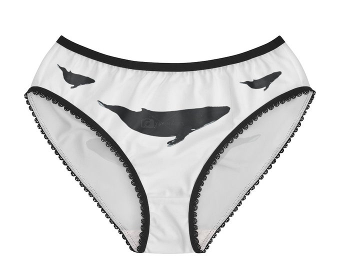 Humpback Whale Panties Humpback Whale Underwear Briefs Etsy Ireland