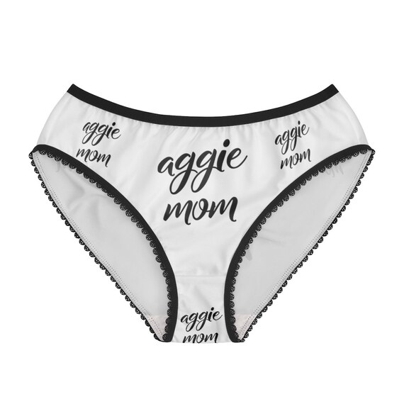 Aggie Mom Panties Aggie Mom Underwear Briefs Cotton Briefs Etsy