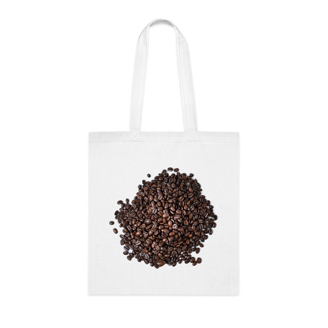 Coffee Beans Tote Bag, Coffee Beans Gift, Coffee Beans Shoulder Bag