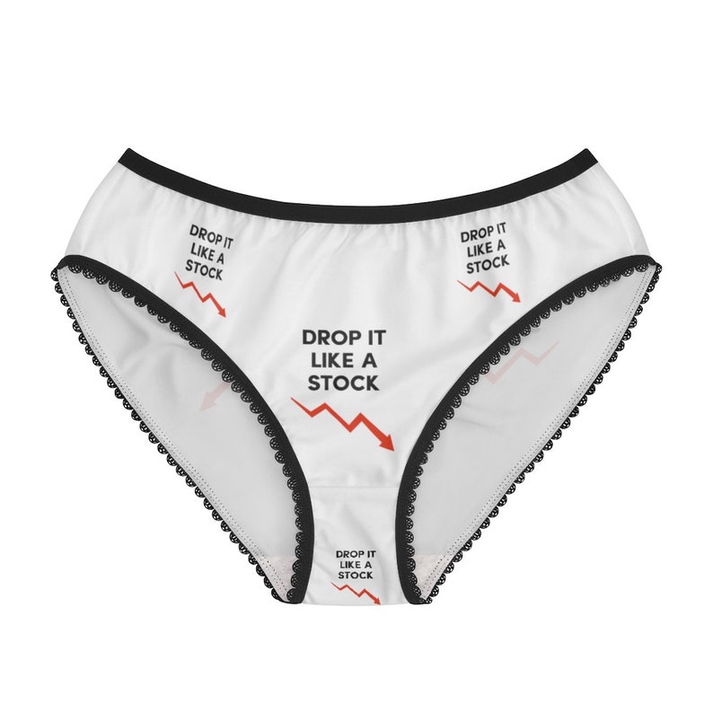 Briefs Drop it like a stock Underwear Funny Underwear Drop it like a stock Panties Cotton Briefs Panties For Women