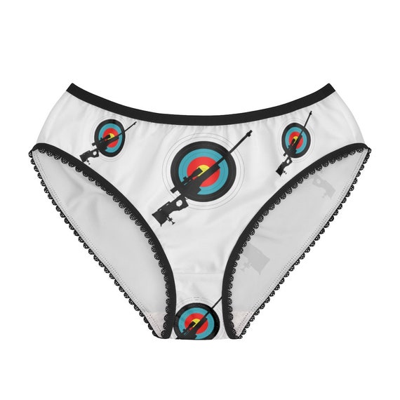 Target Shooting Panties, Target Shooting Underwear, Briefs, Cotton Briefs,  Funny Underwear, Panties for Women -  Canada