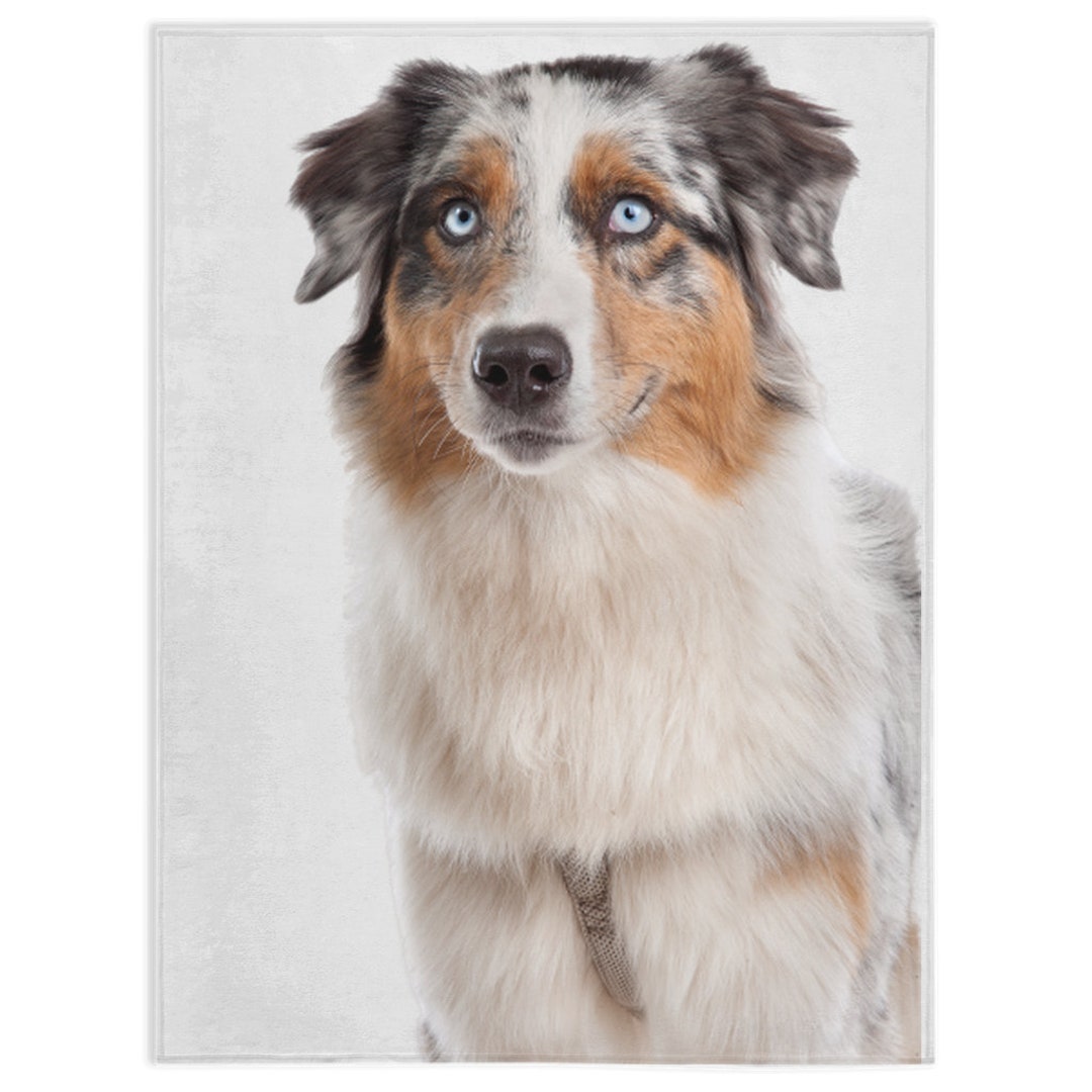 Australian Shepherd Blanket, Australian Shepherd Lover Gift, Fleece