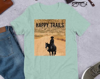 Happy Trails T Shirt - Etsy