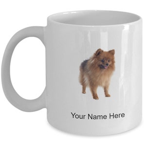 Personalized Pomeranian-spitz Mug Coffee Cup For Pomeranian-spitz Lovers