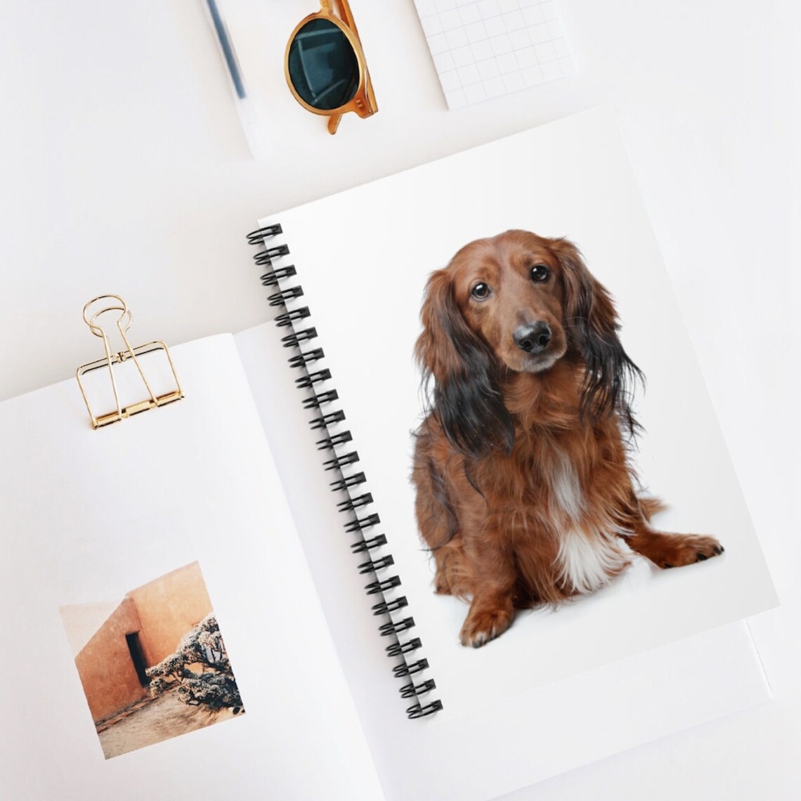 Dachshund Notebook Dachshund Journal Ruled Line Pages Etsy