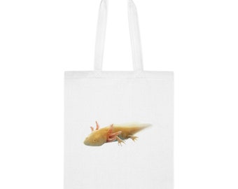 Axolotl Tote Tasche, Axolotl Tote Tasche, Axolotl Umhängetasche, Axolotl Wiederverwendbare Taschen, Geburtstag Weihnachten Korb Gag Geschenkidee, Geschenk für sie