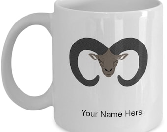 Personalized Ovis-mouflon Mug, Ovis-mouflon Coffee Cup, Ovis-mouflon Gift Idea