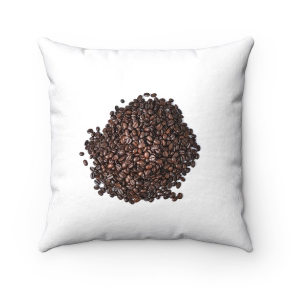 Coffee Beans Pillow Coffee Beans Throw Pillow Custom Throw Pillow Pillow  Cover Gift Idea Room Decor 