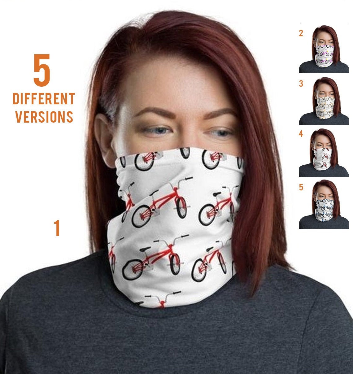 Bicycle Face Masks Bicycle Print Bicycle Face Mask Bicycle Etsy