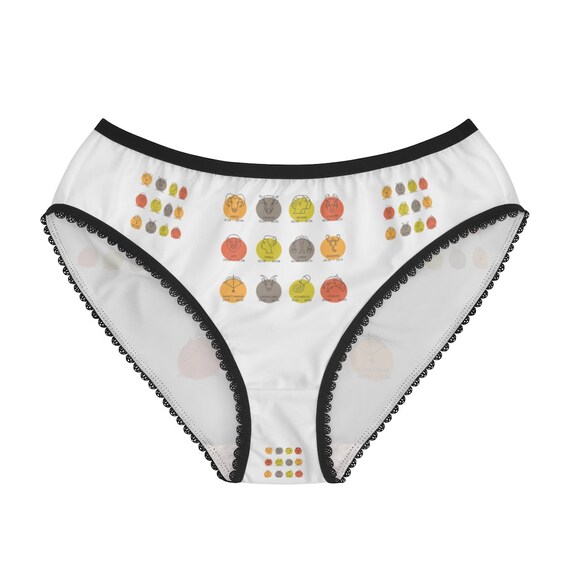 Zodiac Symbols Panties Zodiac Symbols Underwear Briefs Etsy