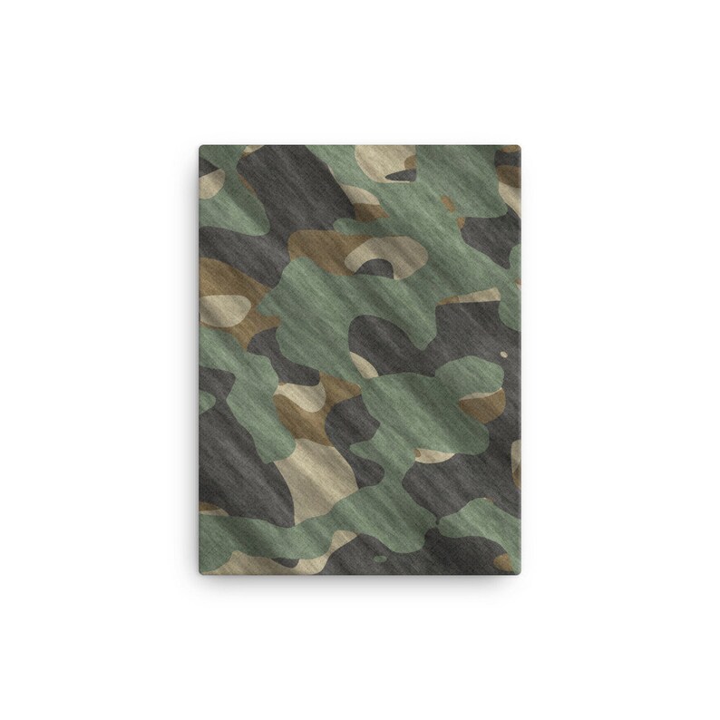 Camouflage Pattern Canvas, Camouflage Pattern Wall Canvas Print ...