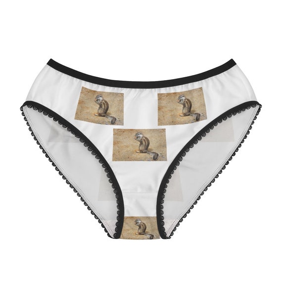 Ground Squirrel Panties, Ground Squirrel Underwear, Briefs, Cotton Briefs,  Funny Underwear, Panties for Women 