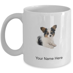 Personalized Papillon-puppy Mug, Coffee Cup For Papillon-puppy  Lovers, Gift Idea For Dog Lover Kids