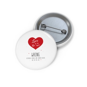 Love Is In The Air Wrong Nitrogen Oxygen Pin, Oxygen Button, Button Set, Lapel Pin, Hat Pin, Enamel Pins, Lapel Pins, Funny Pin