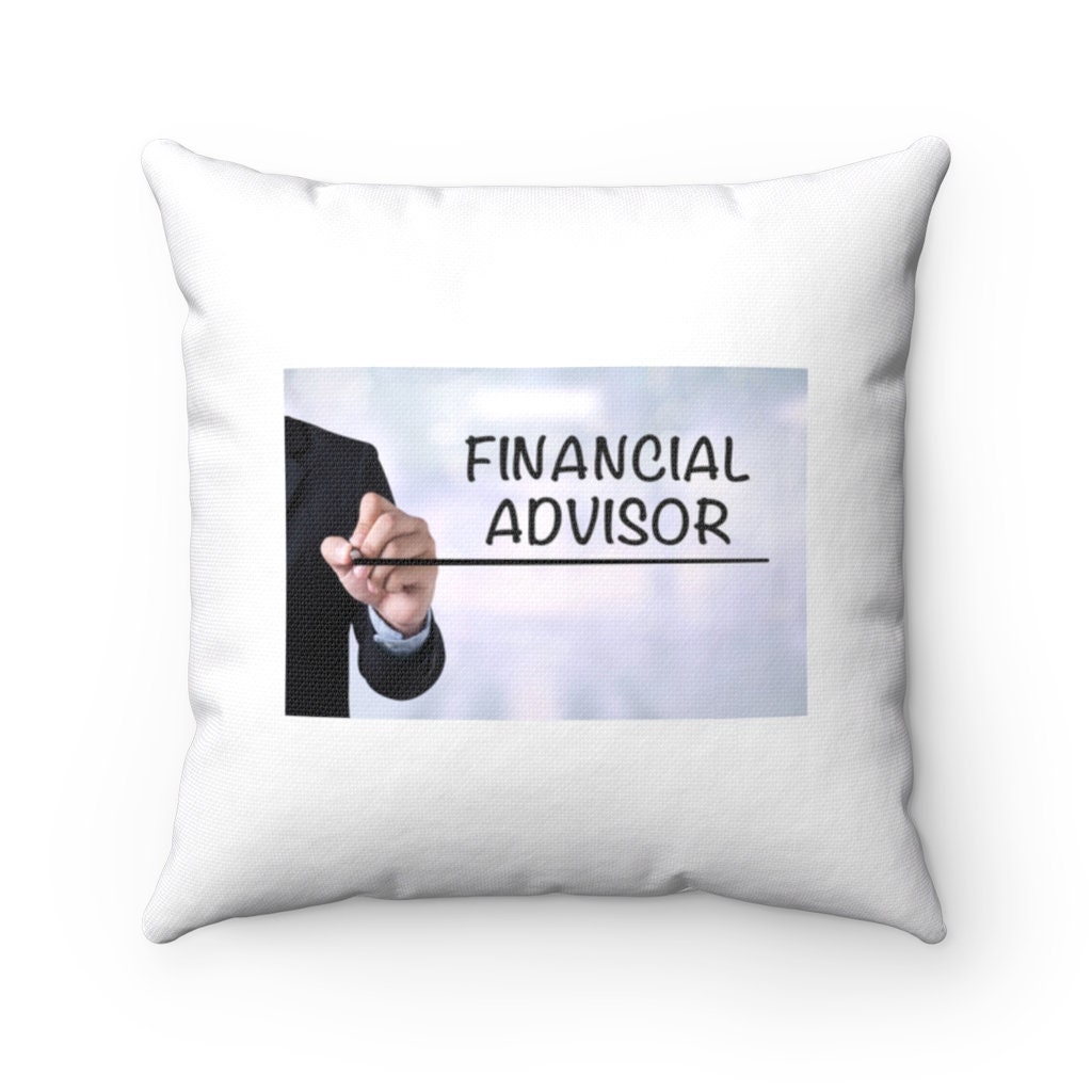 Financial Advisor Pillow Financial Advisor Throw Pillow Etsy