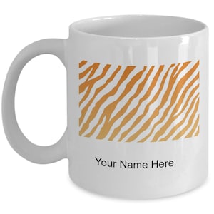 Personalized Tiger-texture Mug, Tiger-texture Coffee Cup, Tiger-texture Gift Idea, Custom Tiger-texture Cup, Custom Tiger-texture Mug