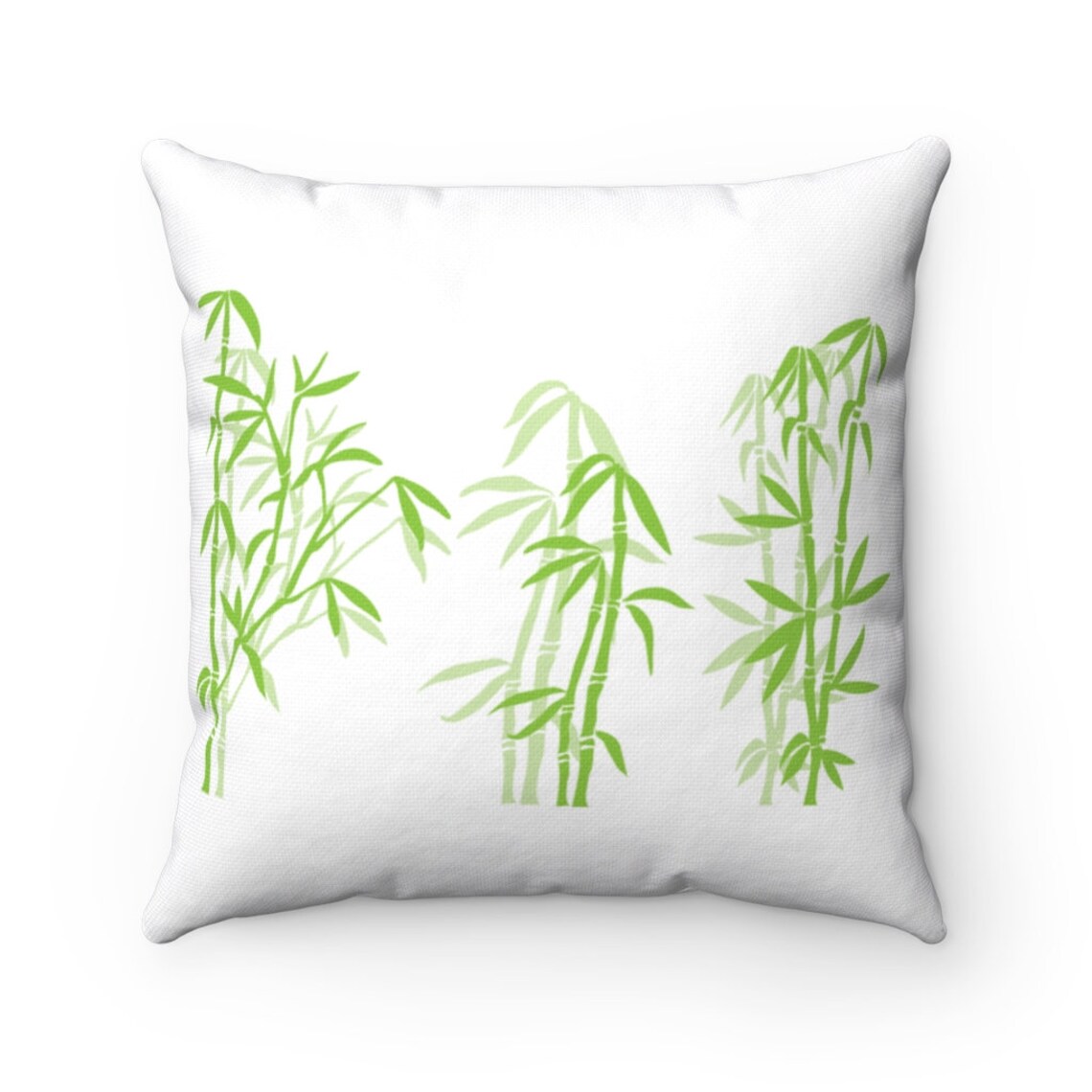 Bamboo Pillow Bamboo Throw Pillow Custom Throw Pillow Etsy