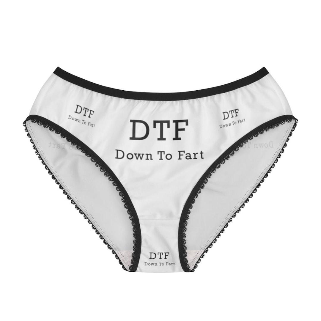 Down to Fart Panties Down to Fart Underwear Down to Fart Etsy