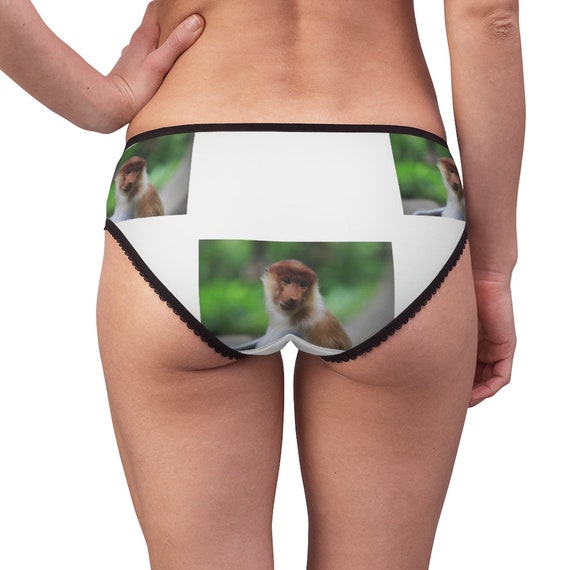 Proboscis Monkey Panties, Proboscis Monkey Underwear, Briefs, Cotton Briefs,  Funny Underwear, Panties for Women -  Canada
