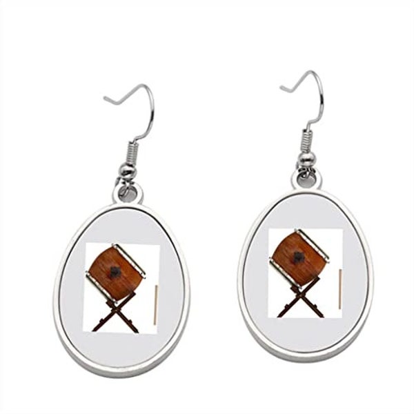 Pendiente Taiko - Pendientes colgantes para niñas - Regalo de fiesta de cumpleaños de San Valentín