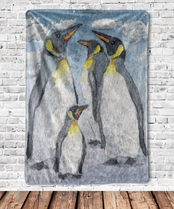Coperta di pinguino, regali di pinguino per coperte da donna, regali di pinguino - Italia
