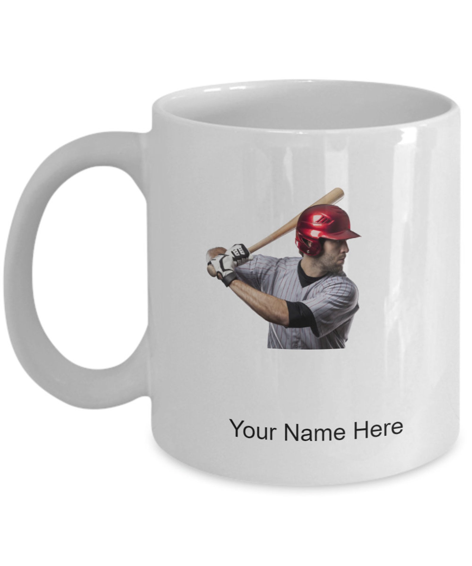 Personalized Baseballplayer Mug Coffee Cup For Etsy