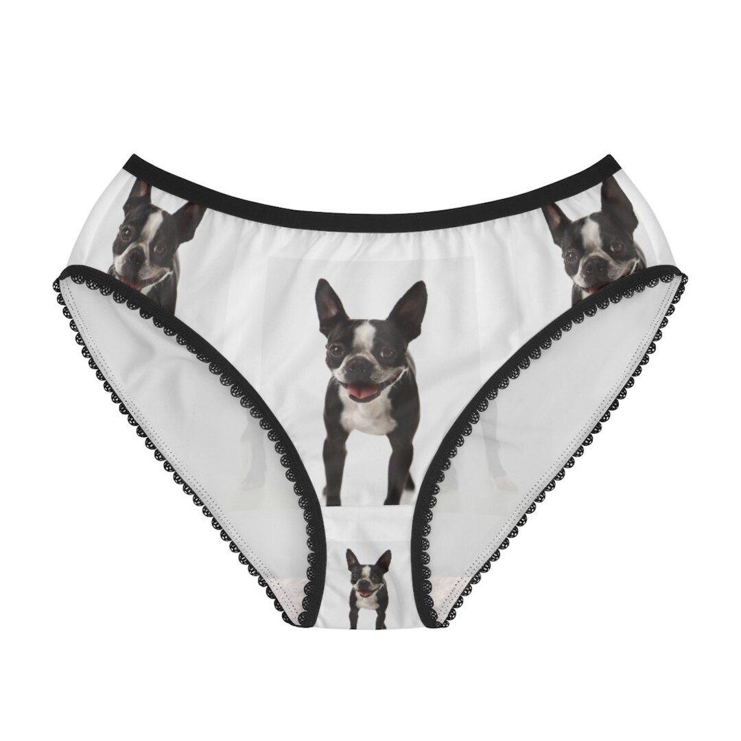 Boston Terrier Dog Panties Boston Terrier Dog Underwear Etsy