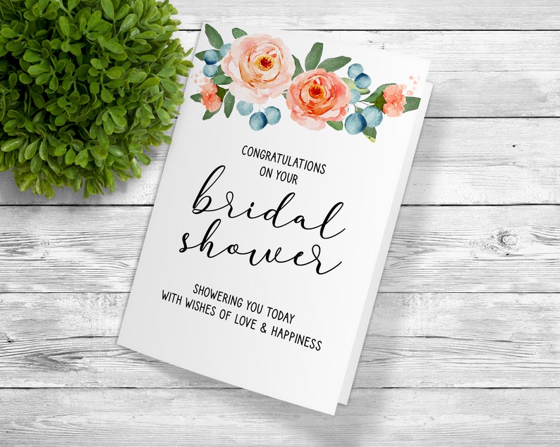 Funny Printable Bridal Shower Card Quarantine Downloadable Etsy