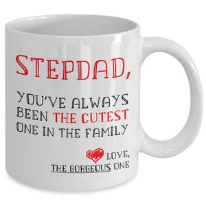 ON SALE: Stepdad mug, gift for stepdad, stepdad gift, cutest stepdad