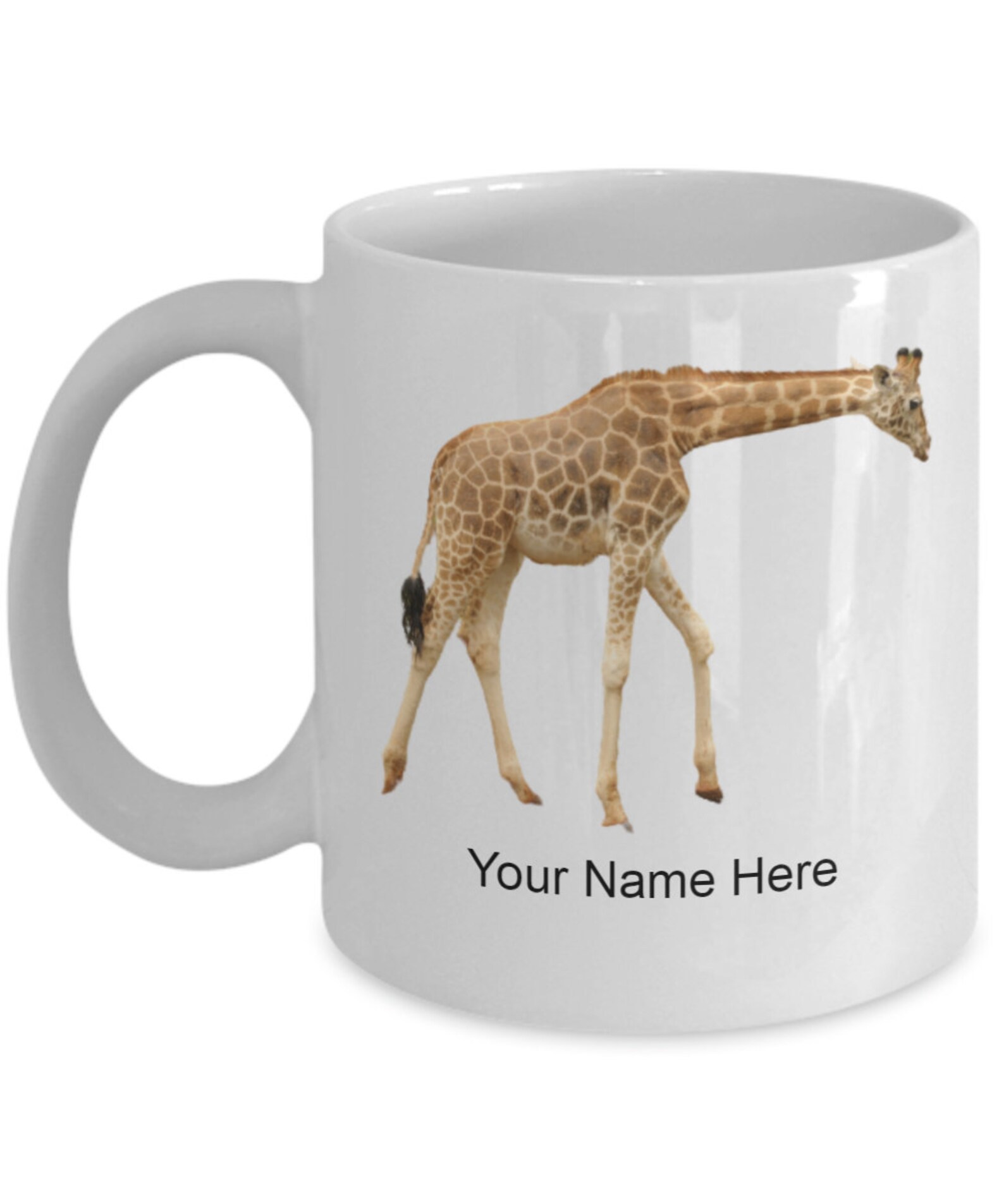 Personalized Giraffe Mug Giraffe Coffee Cup Giraffe Gift Etsy