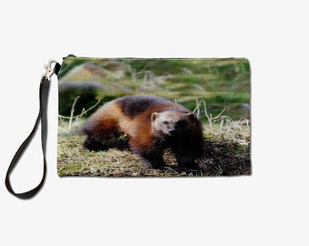 Wolverine in Sunshine Makeup Bag, Cosmetic Bag, Toiletry Bag, Birthday Gifts For Her, Makeup Bag For Women, Christmas Gift Bag