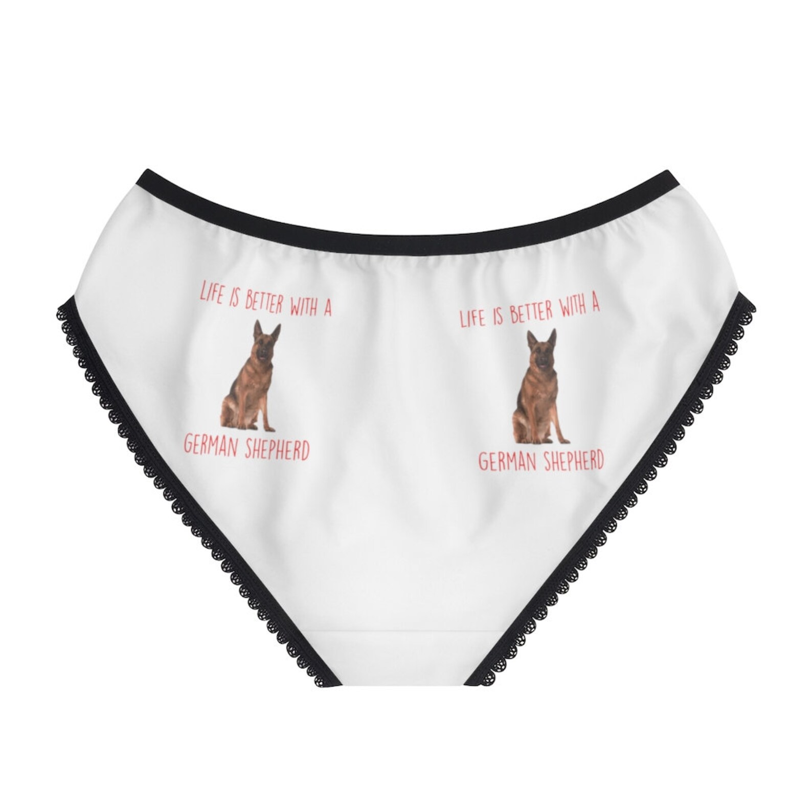 German Shepherd Panties German Shepherd Underwear Briefs Etsy