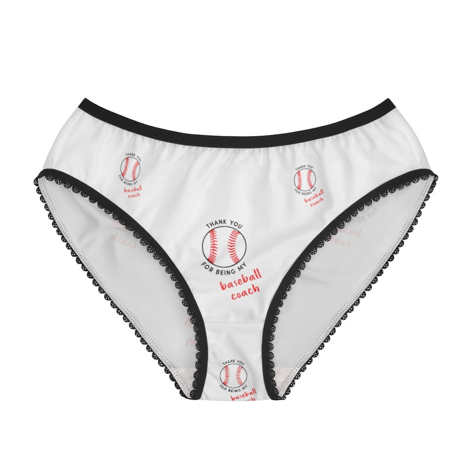 Gift Baseball Panties Gift Baseball Underwear Briefs Etsy