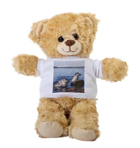 Seals Teddy Bear Gift Stuffed Animal Plush Teddy Bear With Tee
