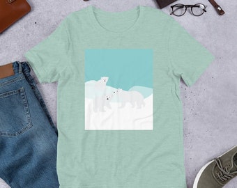 Polar Bear Shirt, Polar Bear Tee, Funny Tee, Polar Bear T-Shirt, Gift, Gift Idea