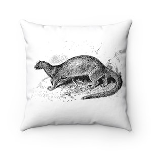 Jaguarundi Pillow - Jaguarundi Throw Pillow - Custom Throw Pillow - Pillow Cover - Gift Idea - Room Decor