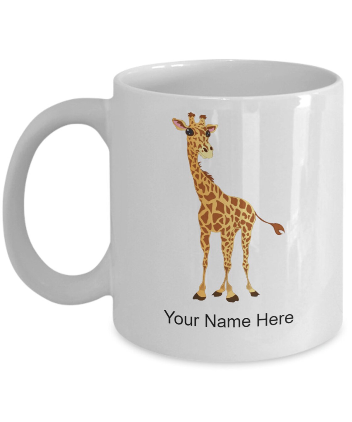 Personalized Giraffe Mug Giraffe Coffee Cup Giraffe Gift Etsy