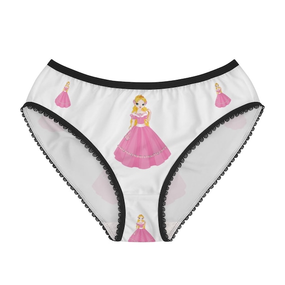 Fairytale Princess Panties, Fairytale Princess Underwear, Briefs