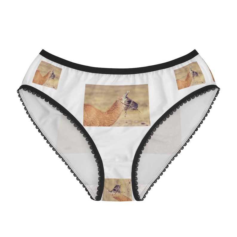 Llama Underwear Cotton Briefs Llama Panties Panties For Women Funny Underwear Briefs
