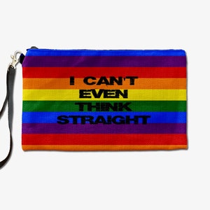 Funny Gay Makeup Bag, LGBT Cosmetic Bag, Toiletry Bag, Birthday Gifts For Her, Makeup Bag For Women, Christmas Gift Bag