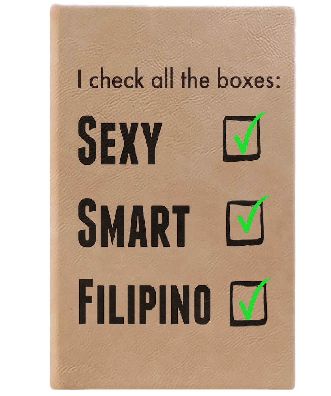 Filipino Notebook, Filipino Journal, Ruled Line Pages, Gift Idea