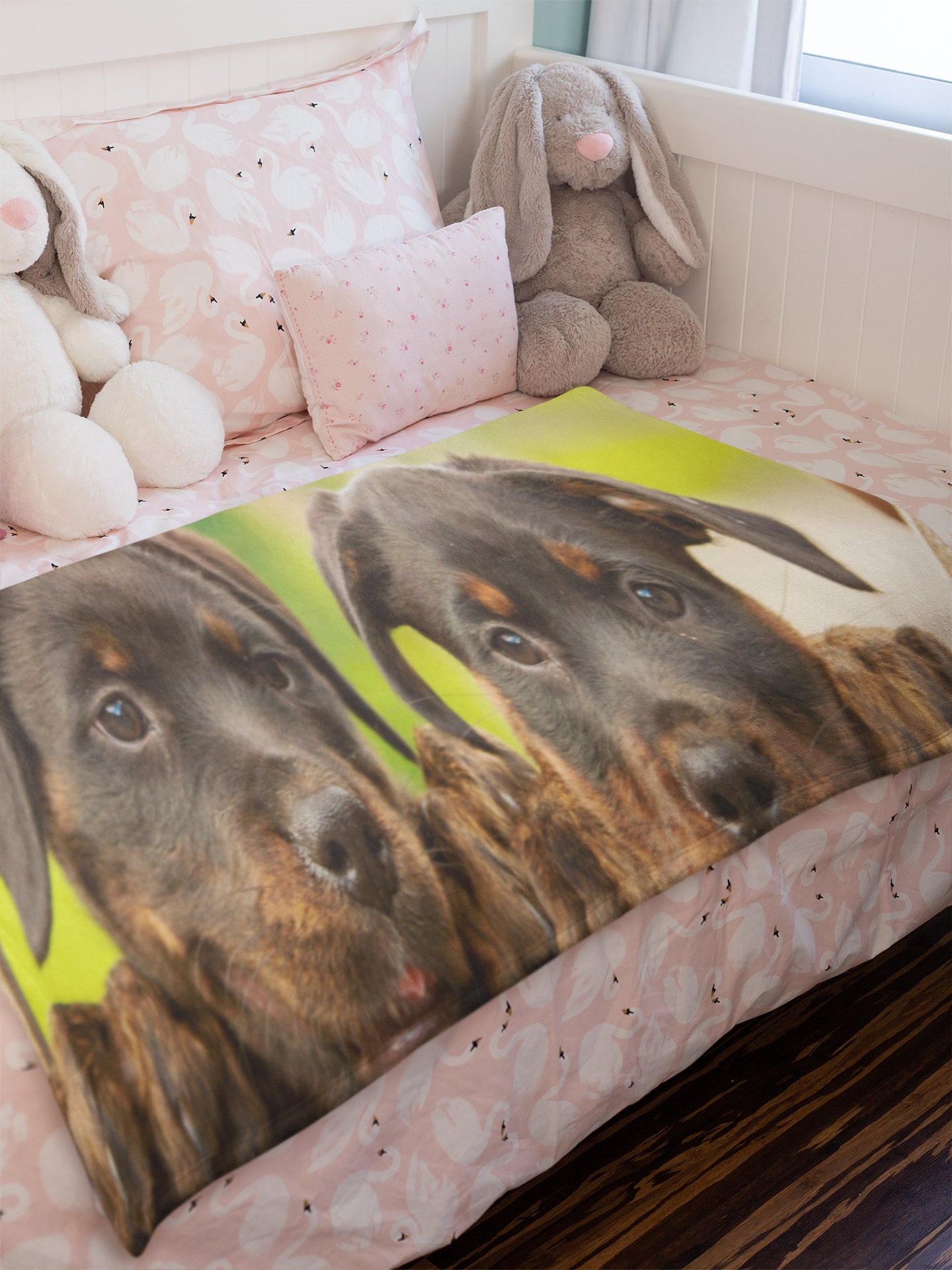 Blanket With My Dog Picture Personalize your blanket with a Etsy