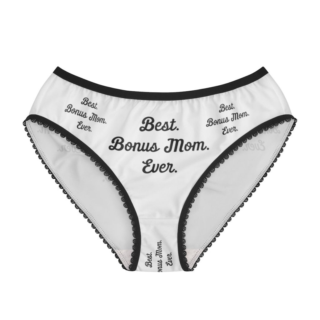 Best Bonus Mom Ever Panties, Best Bonus Mom Ever Underwear, Briefs, Cotton  Briefs, Funny Underwear, Panties for Women -  Canada